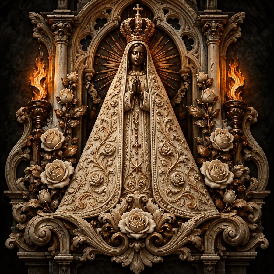 Estampa de Nossa Senhora Aparecida — amostra 08 de 50