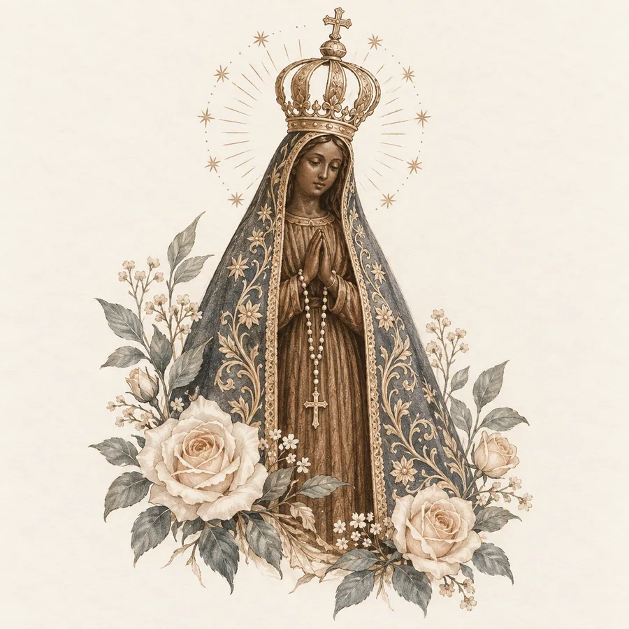 Estampa de Nossa Senhora Aparecida — amostra 14 de 50