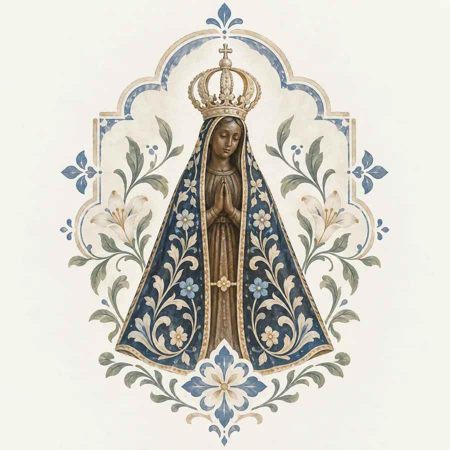 Estampa de Nossa Senhora Aparecida — amostra 18 de 50