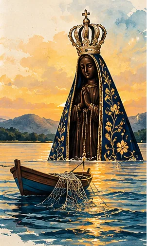 Estampa de Nossa Senhora Aparecida — amostra 22 de 50