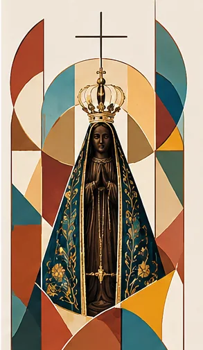 Estampa de Nossa Senhora Aparecida — amostra 24 de 50