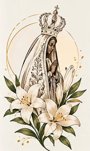 Estampa de Nossa Senhora Aparecida — amostra 26 de 50