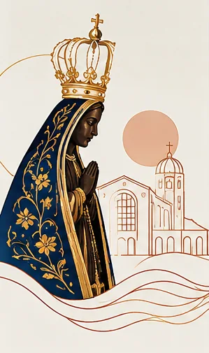 Estampa de Nossa Senhora Aparecida — amostra 28 de 50