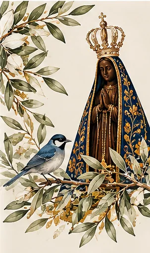 Estampa de Nossa Senhora Aparecida — amostra 29 de 50