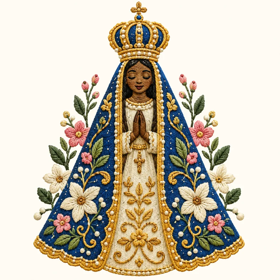 Estampa de Nossa Senhora Aparecida — amostra 36 de 50