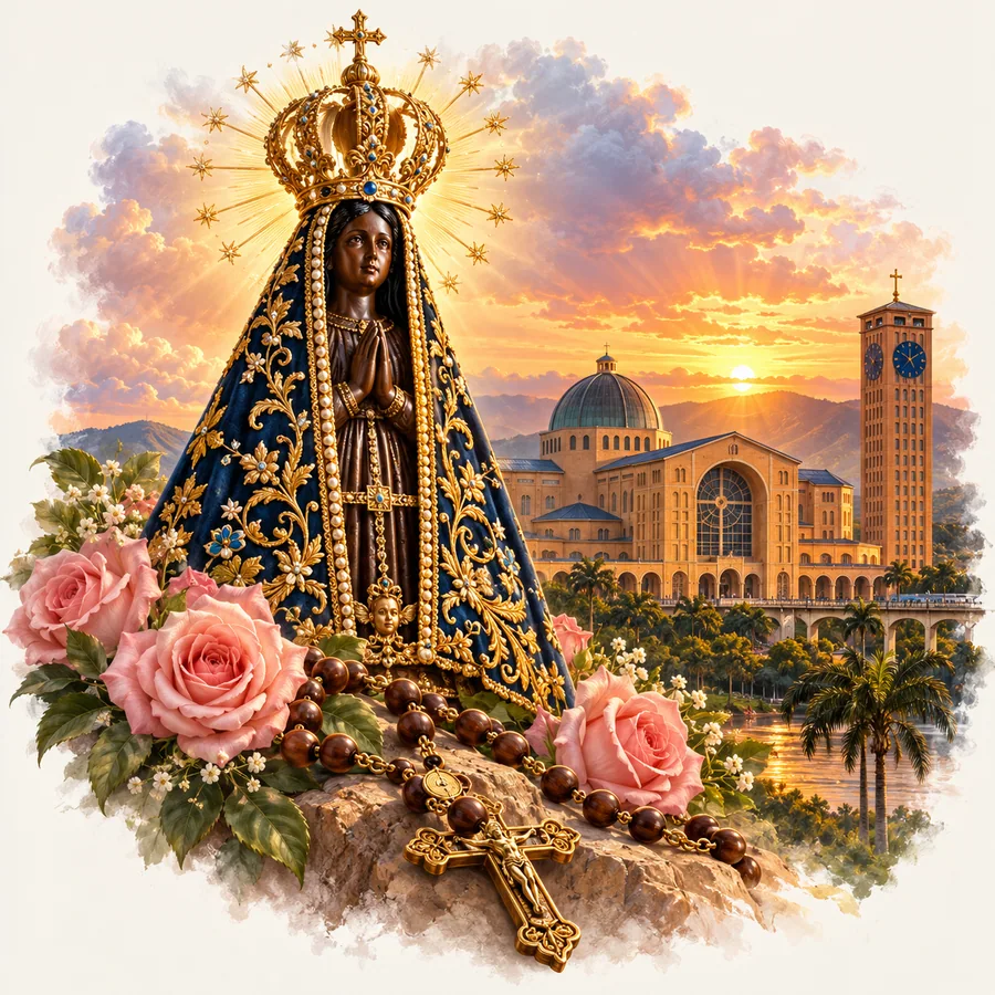 Estampa de Nossa Senhora Aparecida — amostra 47 de 50